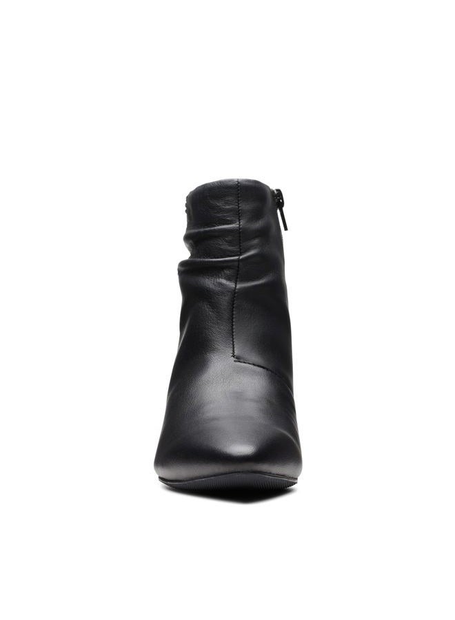 clarks Women's Teresa Skip Ankle Boot, Black Leather, 5 - Image 3
