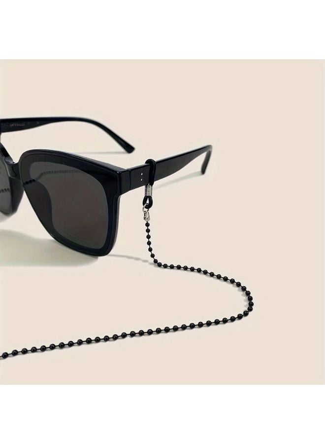2Pcs Beaded Anti Slip Glasses Chain Lanyard Strap Eyewear Retainer - Image 2