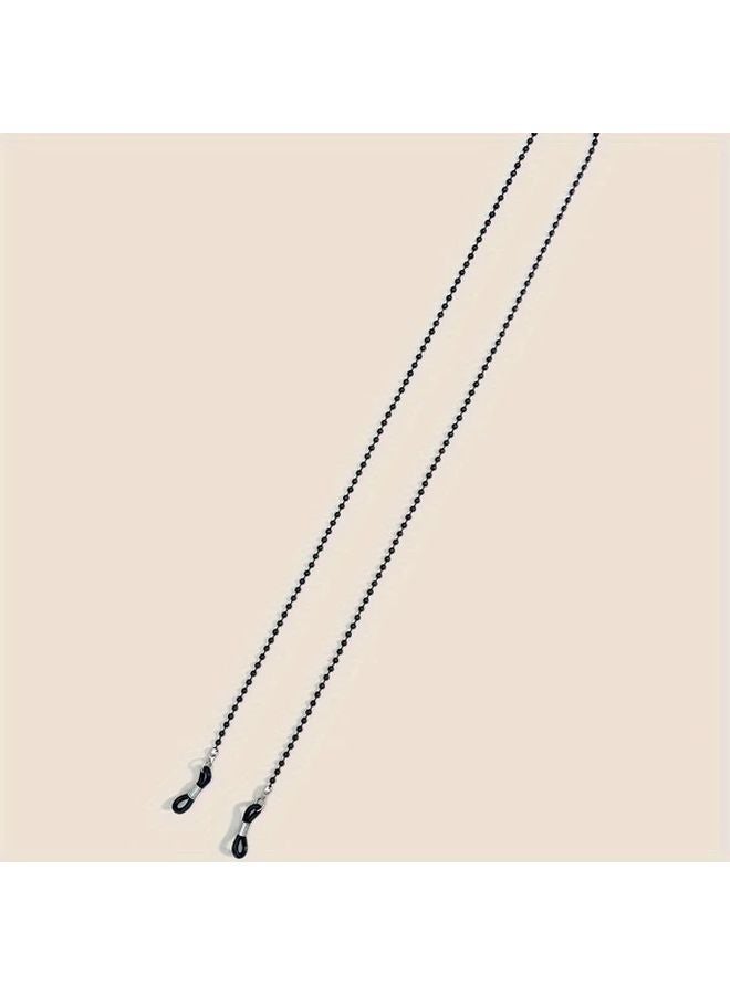 2Pcs Beaded Anti Slip Glasses Chain Lanyard Strap Eyewear Retainer - Image 4