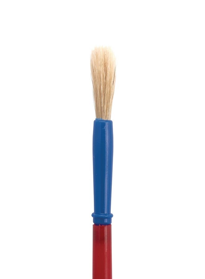 Colorations® Best Value Plastic Handle Brushes - Set of 24 - Crafts for Kids, Painting for Kids, Bulk Paintbrushes, Paintbrush Value Pack, Brush Set - Image 5