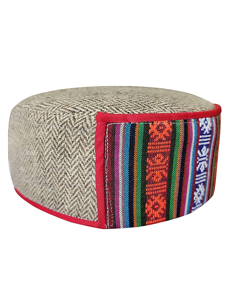 Vastraa Fusion Store قبعة فاسترا للرجال والنساء من الصوف كولو/هيماتشالي (عبوة من 1) - Image 2