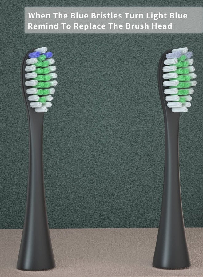 CRKIOB 8-Pack of Toothbrush Replacement Heads for CRKIOB C1 Series (Black) - Image 5
