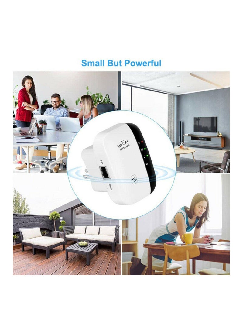 Y&D - Wifi Extender Signal Booster, The Newest Generation, Wireless Internet Repeater, Long Range Amplifier with Ethernet Port, Access Point, Easy to Use, Support 2.4g Wifi, Devices Can Be Used - Image 1