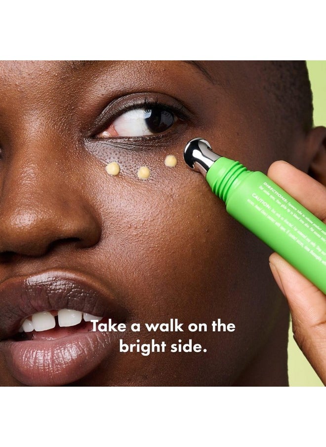 Hero Cosmetics Bright Eyes Illuminating Eye Cream From Reduces The Look Of Dark Circles With Multiple Applications Featuring A Stainless Steel Tip For A Cooling Effect  - Image 3