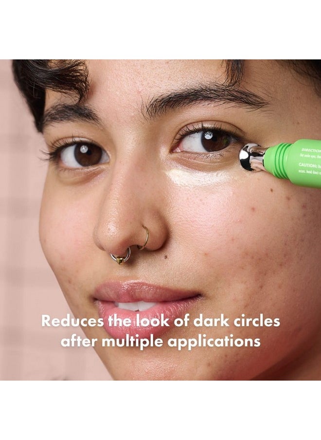 Hero Cosmetics Bright Eyes Illuminating Eye Cream From Reduces The Look Of Dark Circles With Multiple Applications Featuring A Stainless Steel Tip For A Cooling Effect  - Image 2