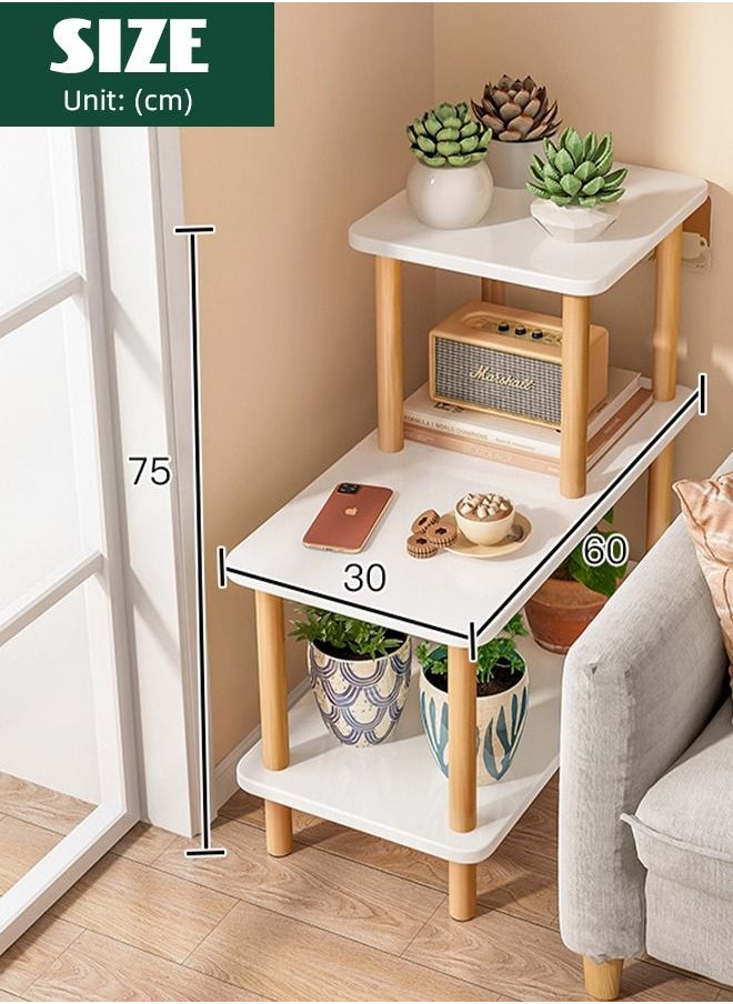 Occuwzz - 3-Tiers Modern Side Tables Stylish and Simple Coffee Table - Image 1