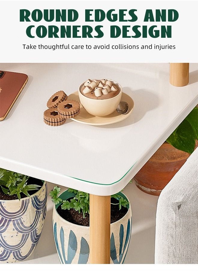 Occuwzz - 3-Tiers Modern Side Tables Stylish and Simple Coffee Table - Image 1