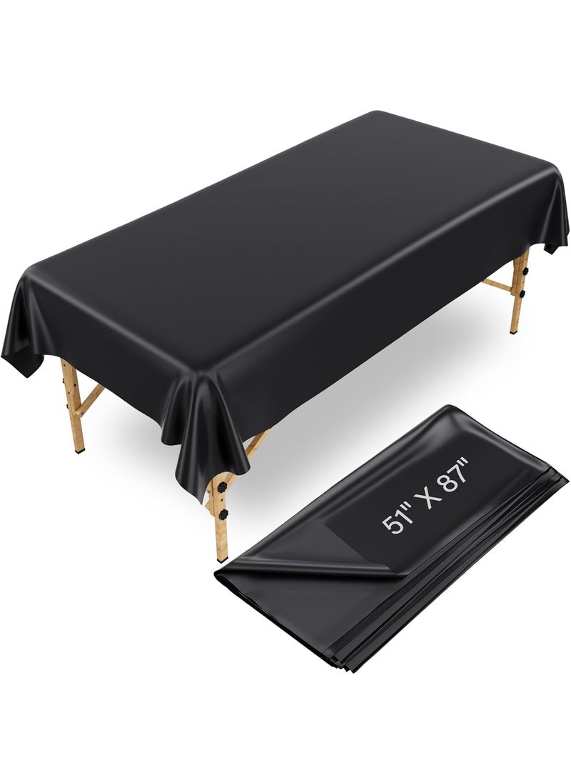 Noverlife Noverlife 87x51in Massage Table Sheet Reusable Wax Mat Pad Waterproof Massage Bed Cover Sheet PVC Waxing Mat for Esthetician Bed Oilproof Waxing Table Sheet Fabric SPA Bed Cover for Beauty Tattoo 
