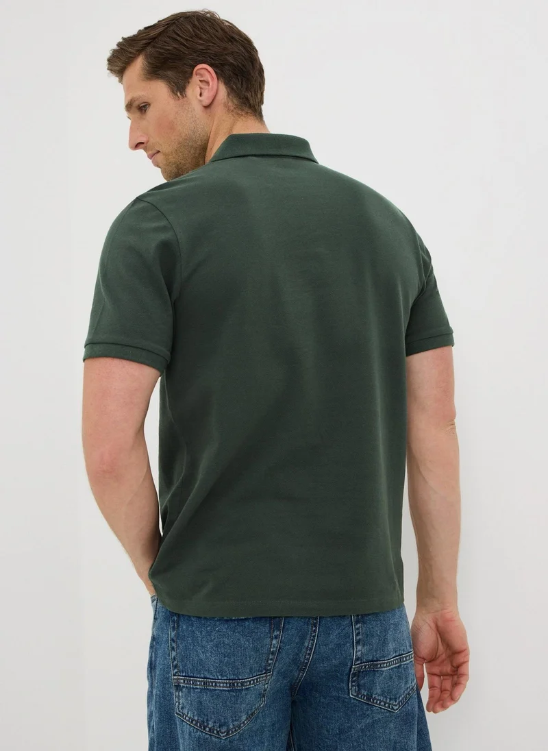 Matalan Pine Green Polo Shirt