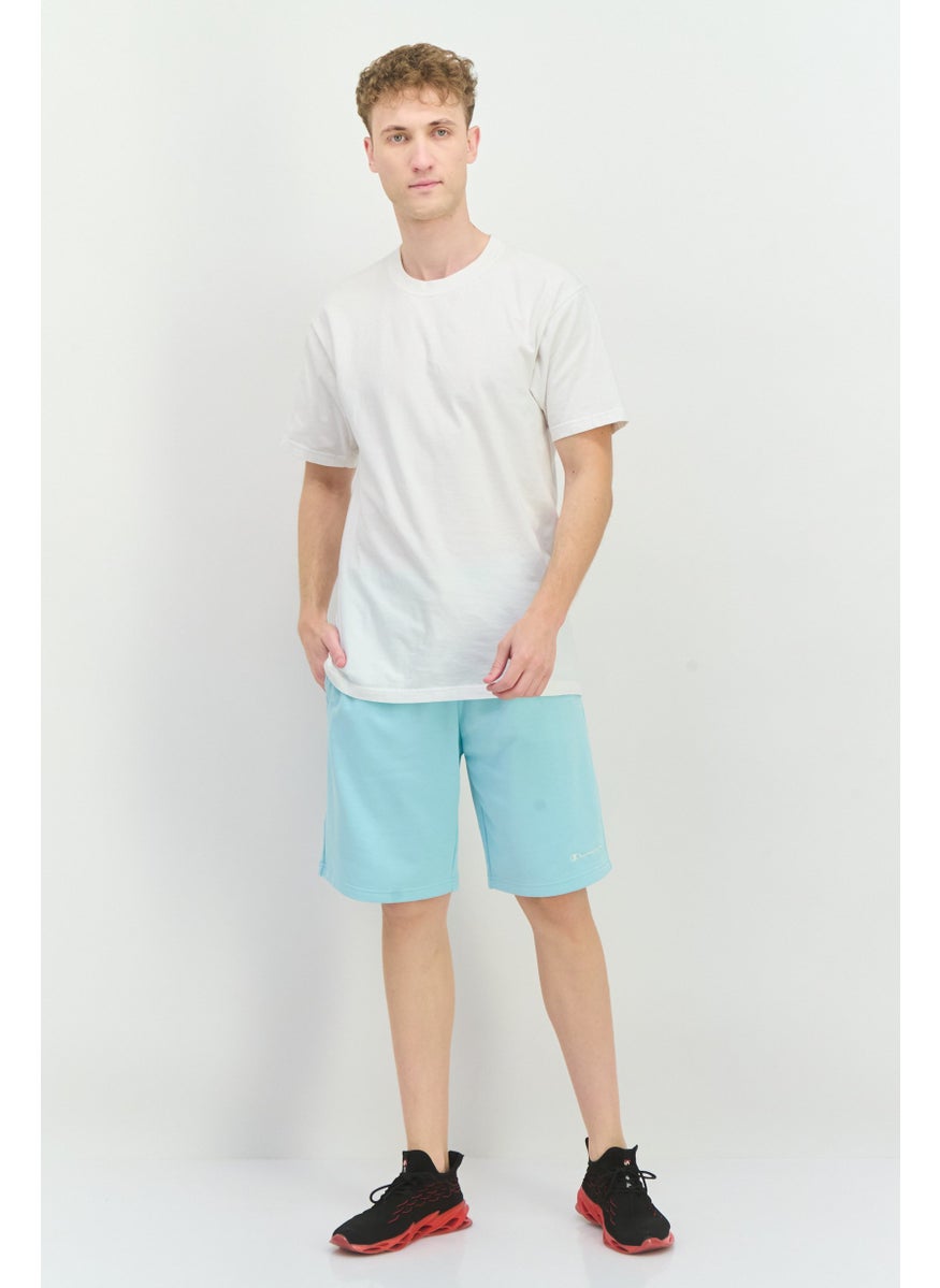 Champion Men Sportswear Fit Training Short, Light Turquoise  - Image 4