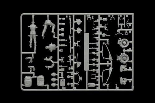 Italeri 1/35 ZUNDAPP KS750 with Sidecar,Green - Image 5