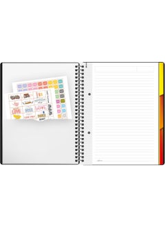 Le Color Elegance A5 Notebook Lined 160 Page Spiral  - Image 3
