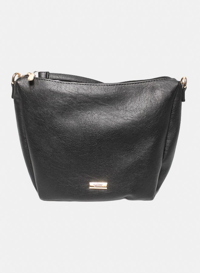 Glitter Women Hand Bag - Black - Image 1