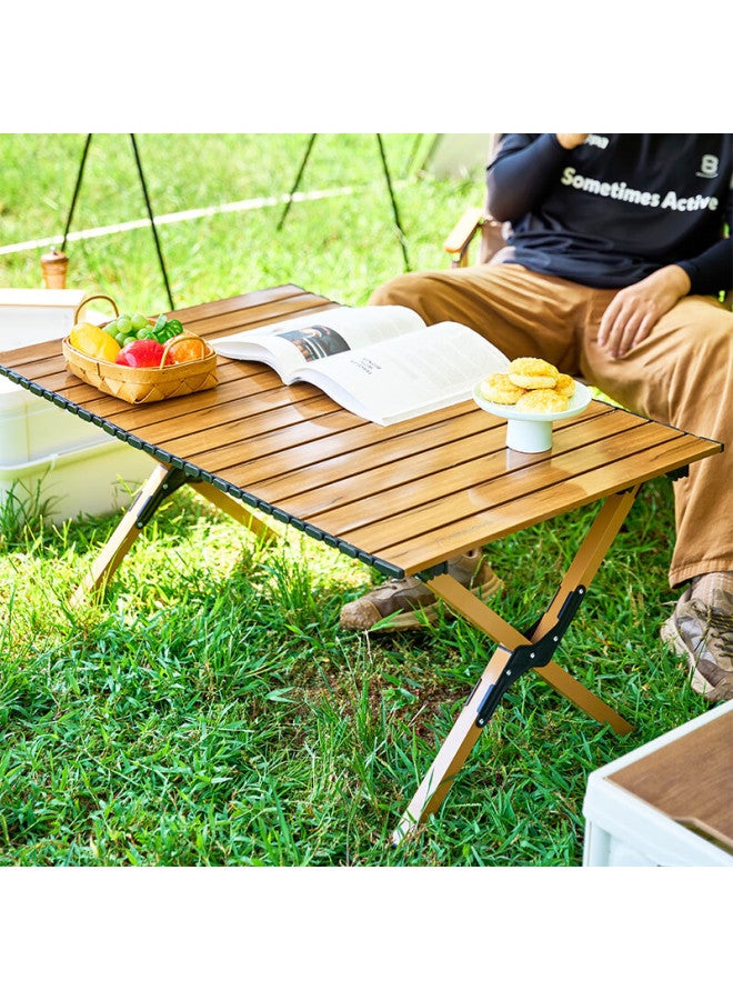 Whitepeak Outdoor Folding Table, Egg Roll Table, Portable Stalls, Convenient Picnic, Outdoor Cooking, Barbecue, Camping Table And Chairs, Complete Set Of Equipment And Supplies - Image 1