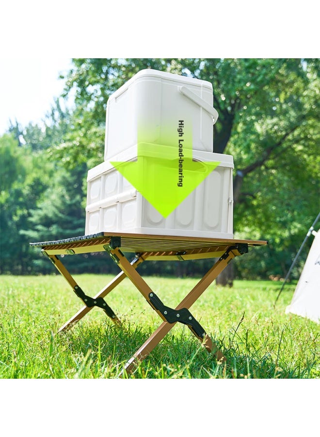Whitepeak Outdoor Folding Table, Egg Roll Table, Portable Stalls, Convenient Picnic, Outdoor Cooking, Barbecue, Camping Table And Chairs, Complete Set Of Equipment And Supplies - Image 5