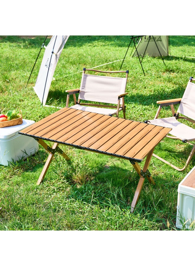 Whitepeak Outdoor Folding Table, Egg Roll Table, Portable Stalls, Convenient Picnic, Outdoor Cooking, Barbecue, Camping Table And Chairs, Complete Set Of Equipment And Supplies - Image 2