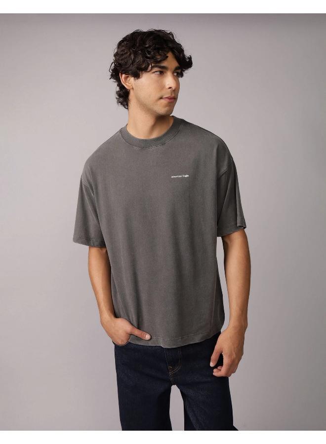 American Eagle AE Oversized Logo Graphic T-Shirt - Image 1