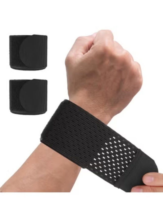 Adjustable wrist support – a comfortable compression band to stabilize the wrist and relieve pain during exercise and work. - Image 1