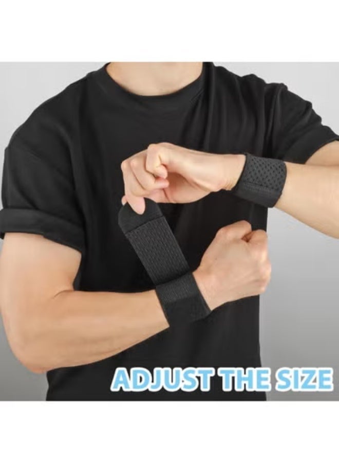 Adjustable wrist support – a comfortable compression band to stabilize the wrist and relieve pain during exercise and work. - Image 2