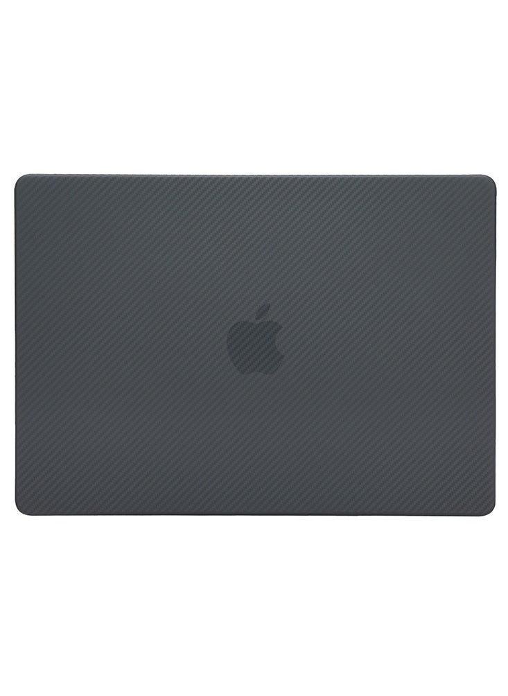 Generic - Carbon fiber case Compatible with MacBook Air 13-inch A2337 / A2179 / A1932 - Space grey - Image 1