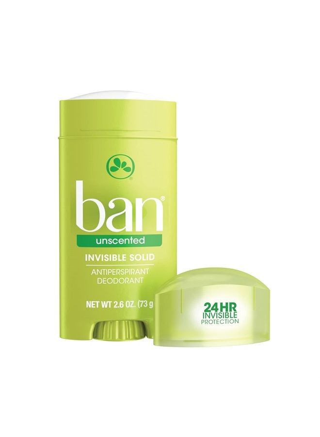 Ban Fresh Cotton 24-hour Invisible Antiperspirant, Roll-on Deodorant for Women and Men, Underarm Wetness Protection, with Odor-fighting Ingredients, 2.6 Ounce (Pack of 1) - Image 1