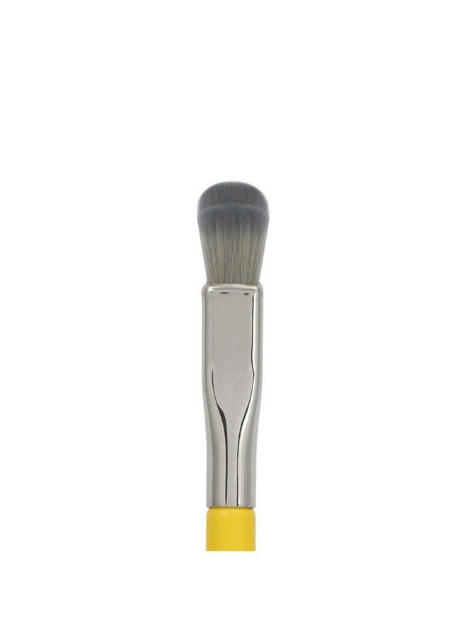 Bdellium Tools Professional Makeup Brush Studio Series 792 Eye Double Dome Blender With Soft Synthetic Fibers For Effortless Application And Blending (Yellow 1Pc) - Image 2