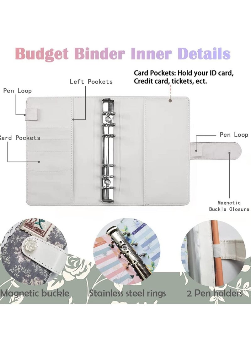 Generic A6 Budget Binder, Cash Envelopes for Budgeting, Organizer with Label Stickers, Saving Money  Financial Management, Envelope Wallet - Image 3