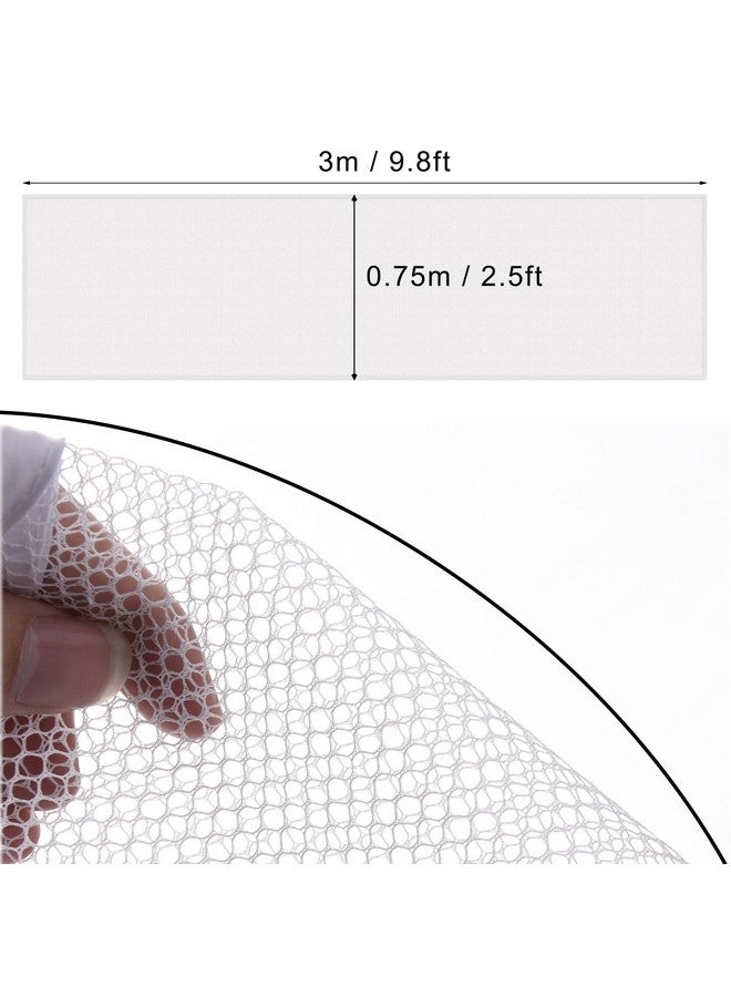 سي ام شبكة درابزين أمان بطول 3 أمتار سم، شبكة درابزين للسلالم مع حبال للسلالم والسياج والشرفة وسرير الأطفال، لحماية الأطفال والحيوانات الأليفة - Image 1