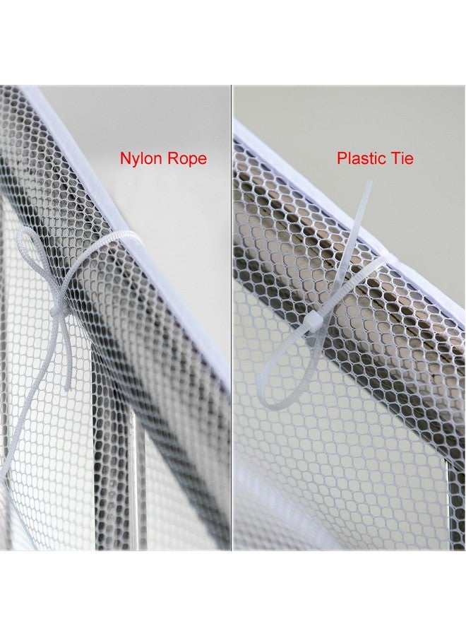 سي ام شبكة درابزين أمان بطول 3 أمتار سم، شبكة درابزين للسلالم مع حبال للسلالم والسياج والشرفة وسرير الأطفال، لحماية الأطفال والحيوانات الأليفة - Image 2