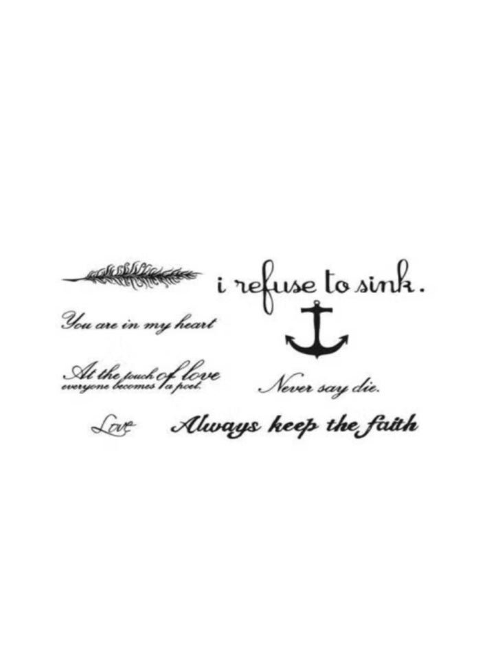 Generic Temporary waterproof tattoo stickers  - Image 3