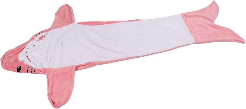 Wearable Adult Hoodie Blanket, Super Soft Flannel, Cozy Pink, Full Body Coverage - Unique Shape, Lightweight Warmth, Perfect for Movie Nights and Role Playing (140cm) - Image 4