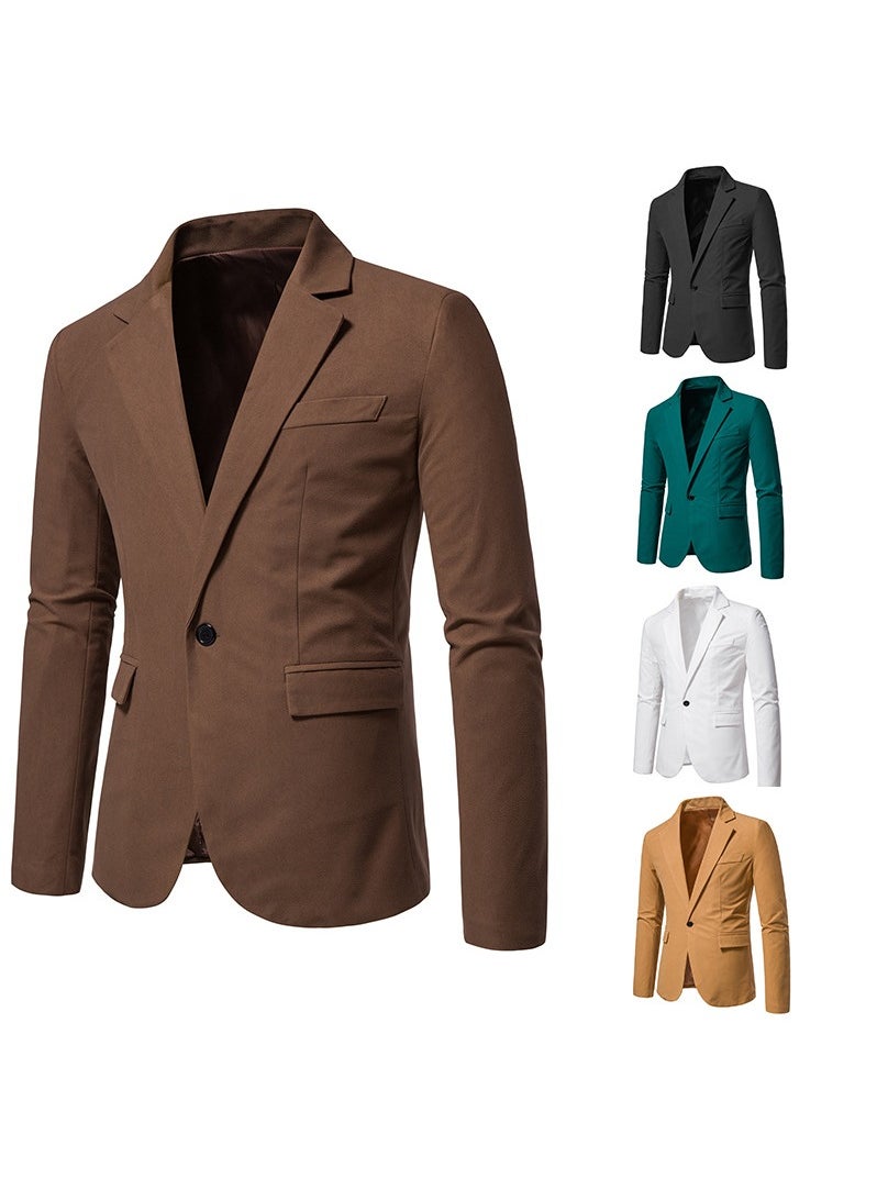 KUYING - New Fashionable Casual Suit Jacket - Image 1