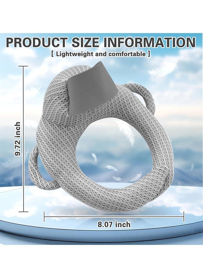 وسادة تغذية حاملة زجاجة، وسادة رضاعة قابلة للتعديل ومسامية، وسائد رضاعة طبيعية، مستلزمات الرضاعة المريحة للأم، تقلل من إجهاد الذراعين والمعصمين - Image 5