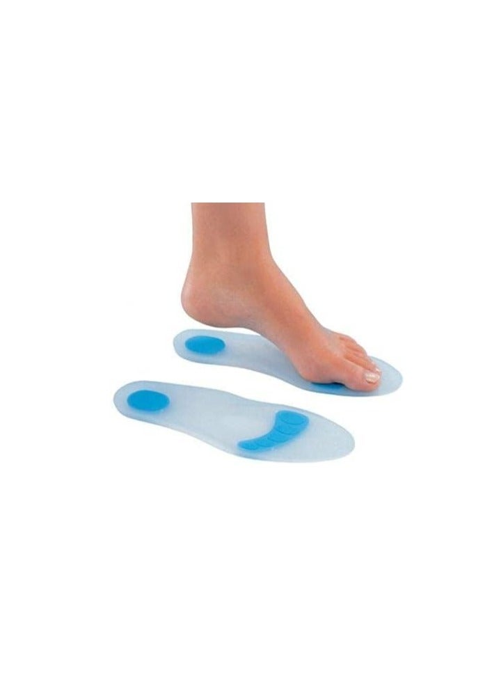 MAS Care Flat Foot Silicone Healthy Insole 41-42 - Image 2