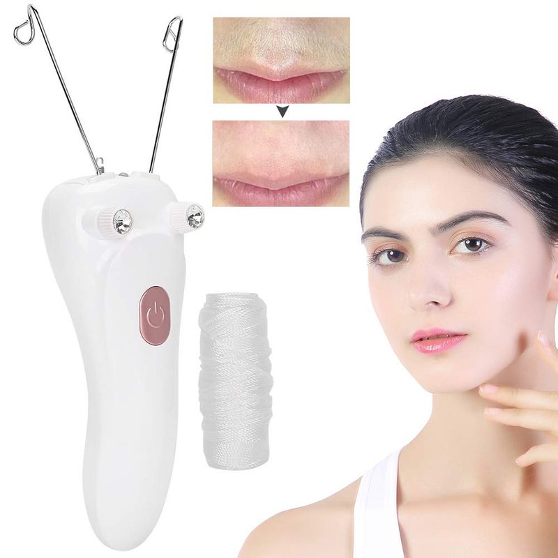 Betued Electric Threading Epilator  Usb Hair Remover  Facial & Body Hair Removal  Gold - Image 5