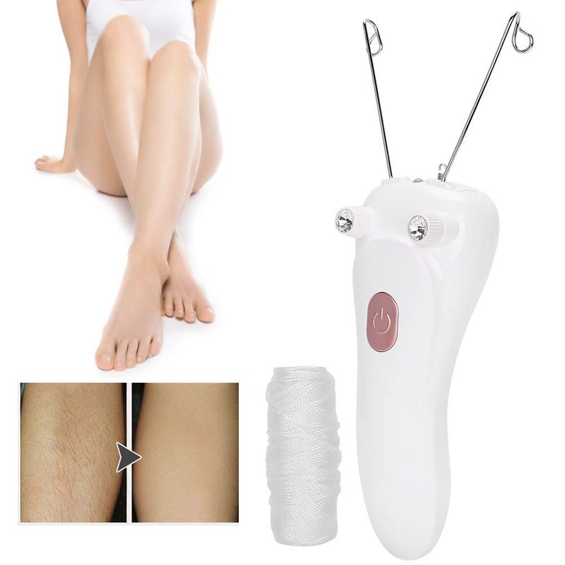 Betued Electric Threading Epilator  Usb Hair Remover  Facial & Body Hair Removal  Gold - Image 4