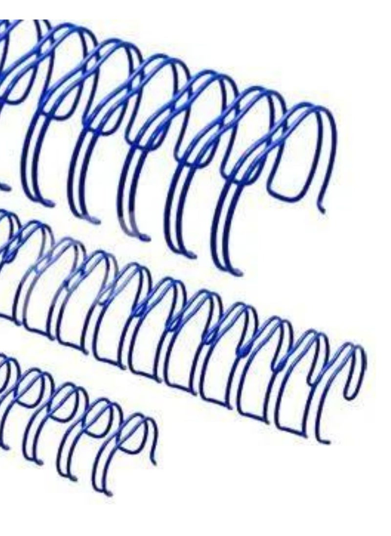 Terabyte RING BINDING WIRE 2:1 6.4MM (1/4")1X100 23 LOOPS  - Image 1