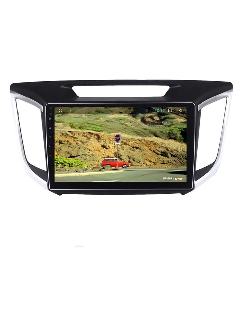 Android Car Stereo for HYUNDAI CRETA IX25 2014 2015 2016 2017 2018 2019 2GB RAM 32GB ROM 10 Inch Support Apple Carplay, MirrorLink WiFi BT, IPS Touch Screen with AHD Camera Included - Image 3