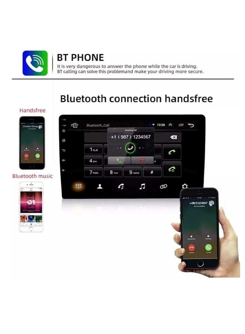 Android Car Stereo for HYUNDAI CRETA IX25 2014 2015 2016 2017 2018 2019 2GB RAM 32GB ROM 10 Inch Support Apple Carplay, MirrorLink WiFi BT, IPS Touch Screen with AHD Camera Included - Image 5