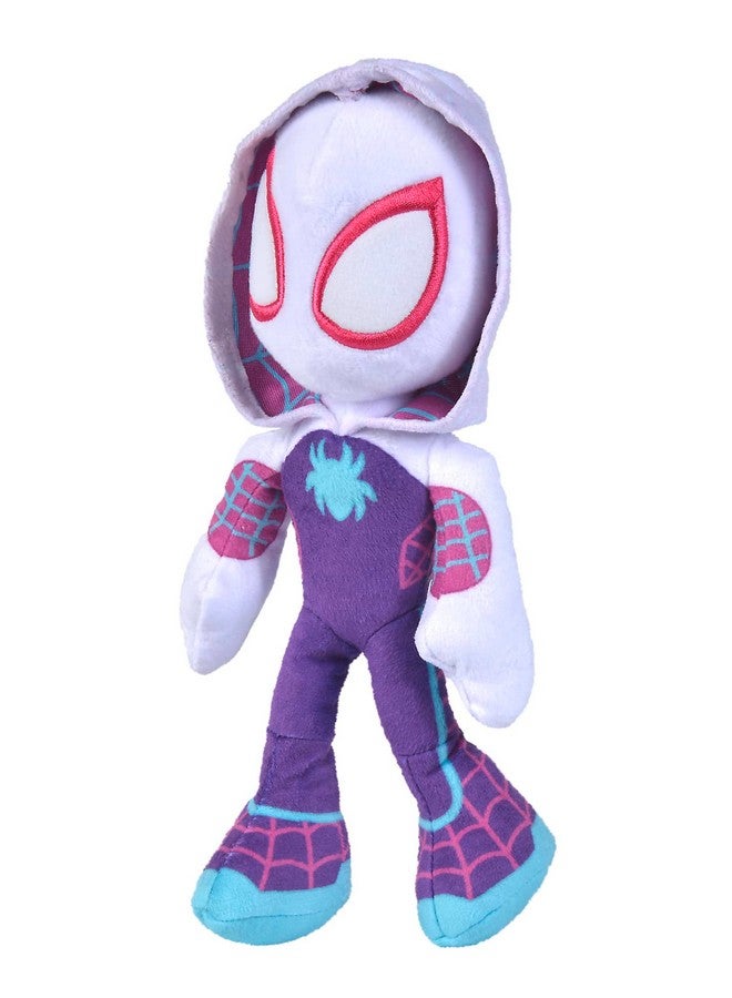 Simba Spiderverse Ghost Spider Action Figure 25 cm Soft Toy with Glow in The Dark Eyes - Image 2