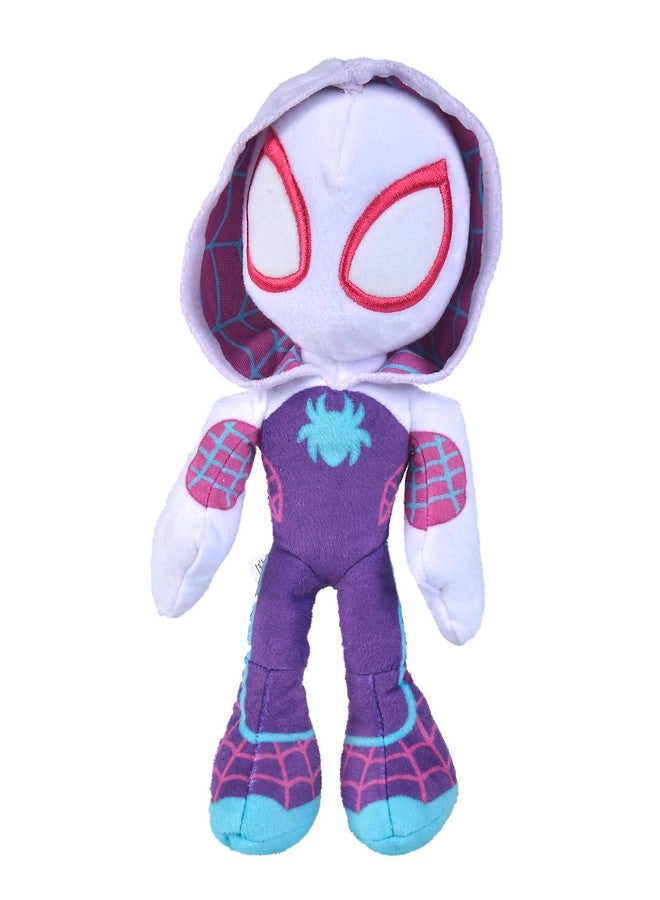 Simba Spiderverse Ghost Spider Action Figure 25 cm Soft Toy with Glow in The Dark Eyes - Image 1