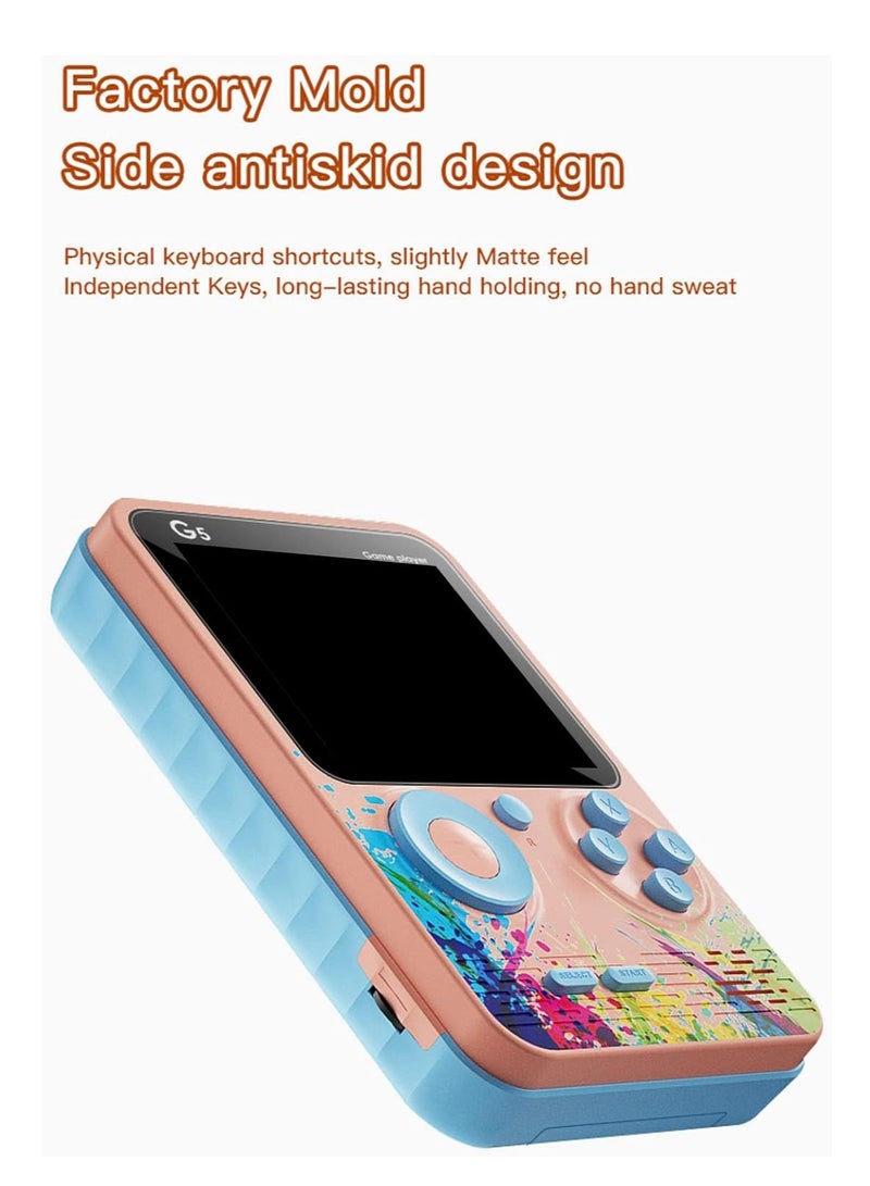 ELTRAZONE "G5 Handheld Game Console: 3.0-Inch Full-Color Screen, 500 Retro Games, Portable with 1000mAh Battery" - Image 4