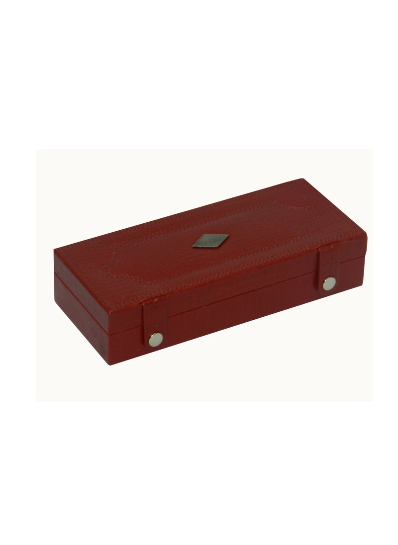 LAVERI LEATHER - Laveri Cufflink Storage Display Box with Ring Holder Showcase for Store Display, Jewelry Show & Home ~ Jewelry Tray Organizer - Image 1