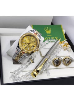 Klex Clix set for men, battery, watch, pen, and cufflinks 