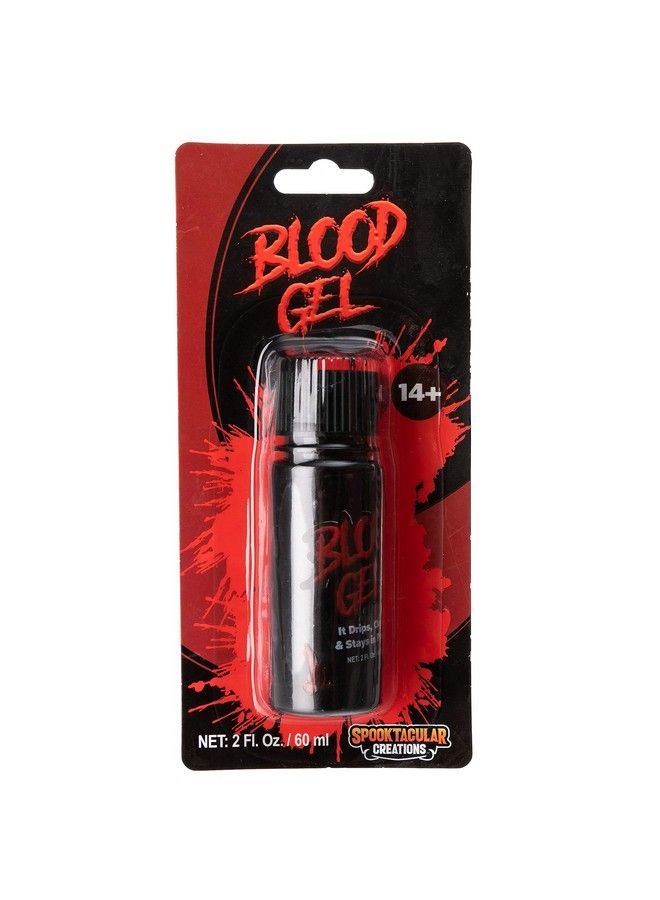 Spooktacular Creations 2 Oz Fake Halloween Vampire Blood Gel For Halloween Costume Zombie Vampire And Monster Makeup & Dress Up - Image 4