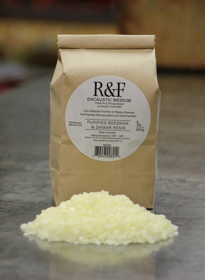 R&F Handmade Paints Encaustic Medium Bagged Paint, 1-Pound - Image 2