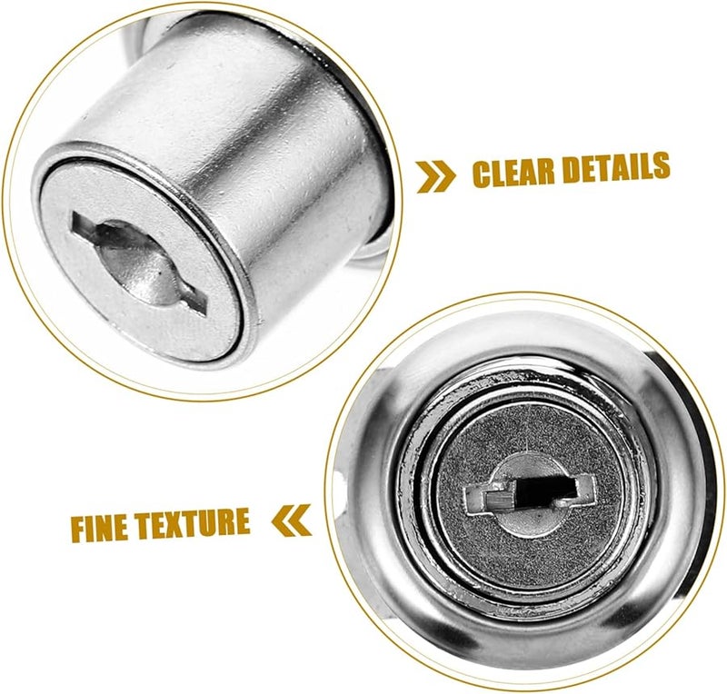 Jojofuny 5 قطع ألوان متنوعة بديل مفتاح قفل خزانة أمني ثقيل الواجب - Image 3