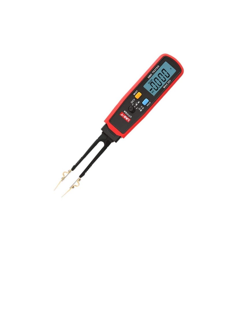 UNI-T UNI-T Smart SMD Tester, Resistance, Component Test Clip Multimeter, Capacitance, Continuity, Diode Measurement, Rotatable by 180°  - Image 1