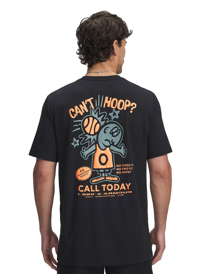 UNDER ARMOUR 60/40S Can'T Hoop T-Shirt