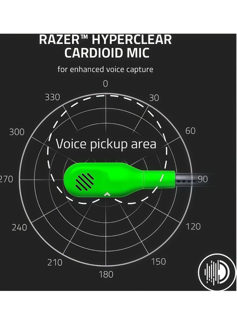 ريزر RAZER BlackShark V2 X -سماعة الرأس السلكية السلكية الخضراء متعددة المنصات -أخضر - Image 3